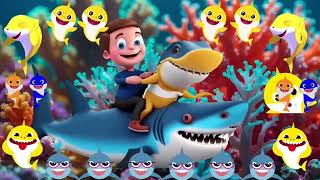 Baby Shark Song  Baby Shark do do do Song  Nursery rhymes and kids song kidsvideo cartoon [upl. by Yeleak]