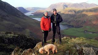 Hiking in the Lake District  Drone footage from Haystacks amp Buttermere [upl. by Noied748]