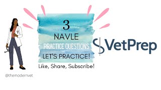 3 NAVLE Practice Questions HOW TO MASTER THE NAVLETips and Tricks [upl. by Nesyrb]