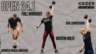 CROSSFIT OPEN 241 Kristin Holte SUB 6 MIN [upl. by Yulma372]