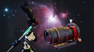 Using ZWO Astrophotography Cameras with Dslr Lenses amp No Aperture Ring [upl. by Oalsinatse925]