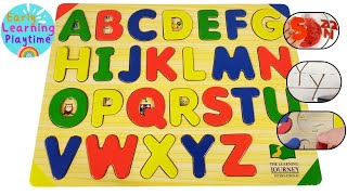 Learn English Alphabet  Phonics  Letter Names  Writing  Spelling  Colors  Preschool Learning [upl. by Wallie]