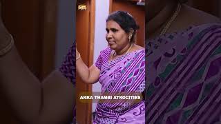 Akka Thambi tholla thaanga mudiyalanga wirally comedy narikootam tamadamedia tamilmovie [upl. by Aisenat]