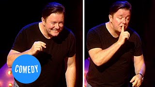 Ricky Gervais Savagely Takes Down A Heckler  Fame  Universal Comedy [upl. by Enileuqaj]