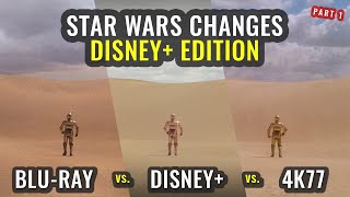 Star Wars Changes  Disney Edition  Part 1 [upl. by Htenaj]