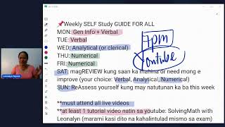 Civil Service Exam Coverage  Study Guide Part1 of 2 [upl. by Yila]