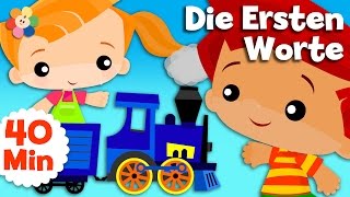 Lerne erste Worte mit Fred amp Fiona  Erste Worte für Kleinkinder  BabyFirst [upl. by Labannah]