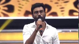 Mersal Audio Launch  Dhanush Speech About Mersal [upl. by Silenay]