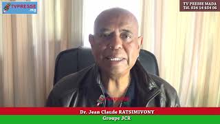 Dr Jean Claude Ratsimivony  Groupe JCR Ny FAHASALAMANA [upl. by Eek370]