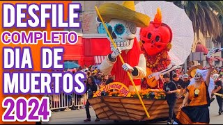 DESFILE DIA DE MUERTOS 2024 CD DE MÉXICO [upl. by Fugazy801]