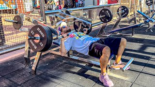 TRENING MUSCLE BEACH I DZIEŃ JEDZENIA W LOS ANGELES 🌴🔥 [upl. by Gustavo891]