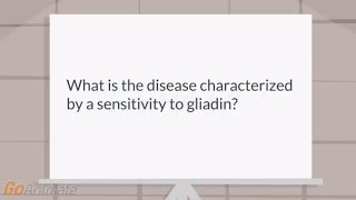 What disease is caused by sensitivity to gliadin [upl. by Neu72]