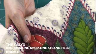 ENGLISH version  Mystery Quilt 2015  quotCOLMARquot by La Fée Pirouette  Block 1 video 68 [upl. by Adnilim]