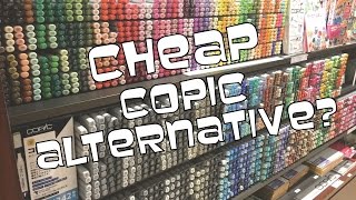 Insanely Cheap Copic Marker Alternatives [upl. by Ymerej]