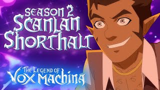 The Best Of Scanlan Shorthalt In Season 2  The Legend Of Vox Machina [upl. by Schargel453]