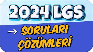 2024 LGS SORULARININ CEVAPLARI Hangi Ders Daha Zordu 🎯 2024LGS [upl. by Cleres]