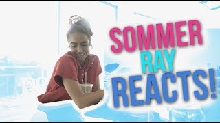 Sommer Ray Reacts to People Reacting to Sommer Ray  Reaction Video [upl. by Necila]