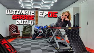 Ultimate Garage Build  Probike Bike Lift amp Hexagonal Lighting EP06 [upl. by Leese531]