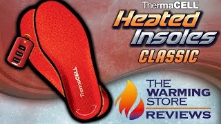 ThermaCELL Classic Heated Insoles with Remote [upl. by Gwyn]