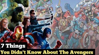 7 Things You Didnt Know About The Avengers 😲 Explained In Hindi  TheExpLaineR [upl. by Landers]