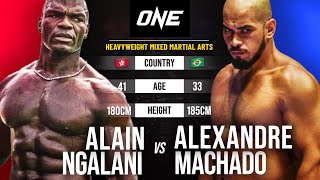 Alain Ngalani vs Alexandre Machado  Full Fight From The Archives [upl. by Hands]