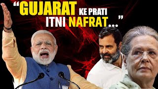 quotGujarat Ki Prati Itni NafratquotPM Modi slams Congress in Navsariclaims party hates his home state [upl. by Renaldo524]