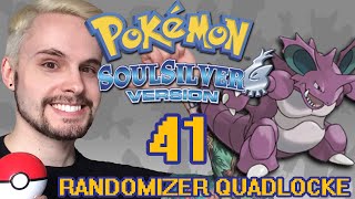 Pokémon SoulSilver Randomizer Quadlocke Part 41  On the Road to Victory [upl. by Binah]