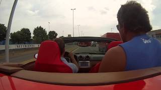 Ferrari california crash Testdrive em Maranello [upl. by Ahsik998]