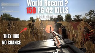 World Record with the FG 42  158 Kills in Hell Let Loose  full game [upl. by Jenna845]