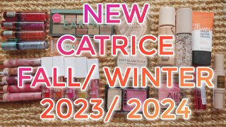 NEW CATRICE FALL WINTER 20232024  First impression review incl swatches of all new Catrice [upl. by Liponis693]