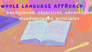 All about quotWhole language approachquot [upl. by Ofori]