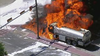 LIVE DeSoto tanker fire  FOX 4 [upl. by Attener]