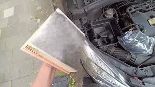 Air filter change VauxhallOpel Meriva B [upl. by Mathre]