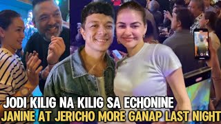 LOOK ECHONINE JANINE AT JERICHO MORE KAGANAPAN LAST NIGHT PARTY THANKS GIVING JODI KILIG NA KILIG [upl. by Berns]