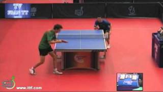 Spanish Open Table Tennis  Marcos Madrid vs Sancho Libre [upl. by Liamaj]