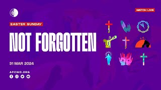 Easter Musical  NOT FORGOTTEN Sun Mar 31 2024 [upl. by Peirsen]