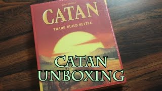 Catan Unboxing [upl. by Harbour]