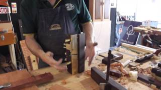 Making tenon joints with the Moving Fillister Plane [upl. by Remat]