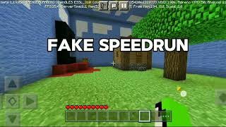 If Dream Speedruns Minecraft Free Edition MEME [upl. by Tamah]