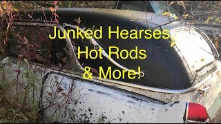 Junkyard Tour Hearses Sleds Hot Rods amp More Bring Out Your Dead [upl. by Flavian199]