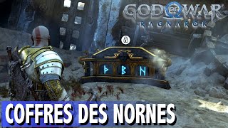 Où Trouver  Débloquer LE COFFRE DES NORNES  TOUR DE RADSVINN  VANAHEIM  GOD OF WAR RAGNAROK [upl. by Dnilasor996]