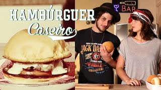 HAMBÚRGUER CASEIRO ft CHAY SUEDE  Receita 13 TORRADA TORRADA [upl. by Snook333]