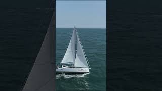 Weltumsegleryacht Ovni 430 im Test sailing [upl. by Fanning]