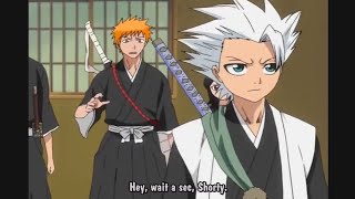 Ichigo called Toshiro quotshortyquot [upl. by Assenal783]