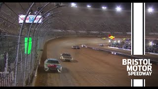 Kyle Busch steals Bristol win as Reddick Briscoe clash on final lap  NASCAR [upl. by Nahbois]