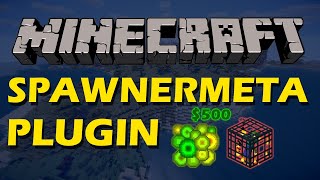 Buy and upgrade spawners in Minecraft with Spawner Meta Plugin [upl. by Scrivings]