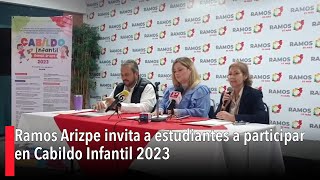 Ramos Arizpe invita a estudiantes a participar en Cabildo Infantil 2023 [upl. by Elleon]