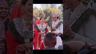 Shrinkhala Khatiwada Wedding Video  Rohit Shirohiya and Shrinkhala khatiwada married [upl. by Bard]