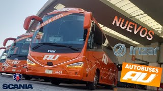 Nuevos Irizar I6s en Autobuses Unidos AU [upl. by Orelia757]