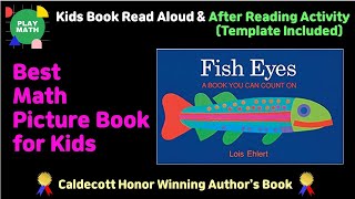 Kids Book Read Aloud  Fish Eyes by Lois Ehlert Counting and Cardinality [upl. by Creight]